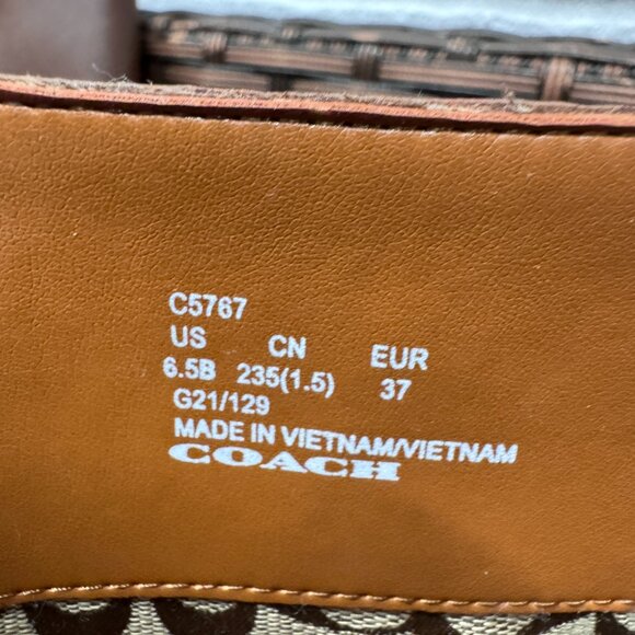 coach Fitz Riding Boot c5767 size 6.5 - Picture 8 of 9
